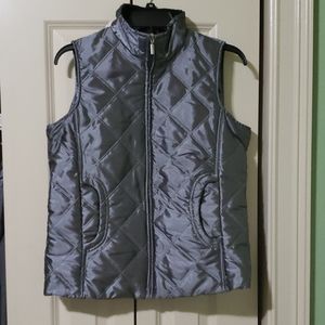 Silver vest